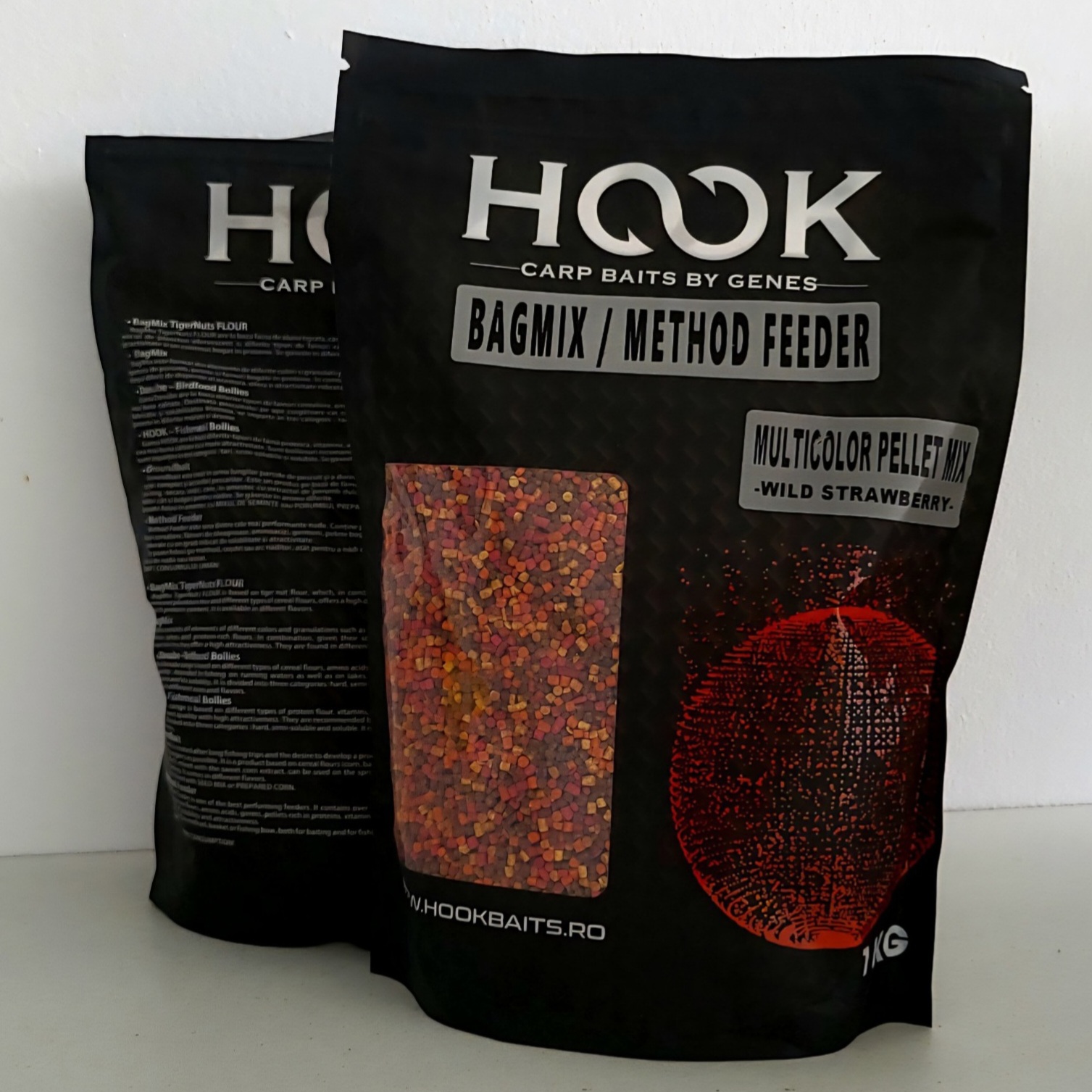 Mix di pellet multicolore – WILD STRAWBERRY 4 mm 1 kg