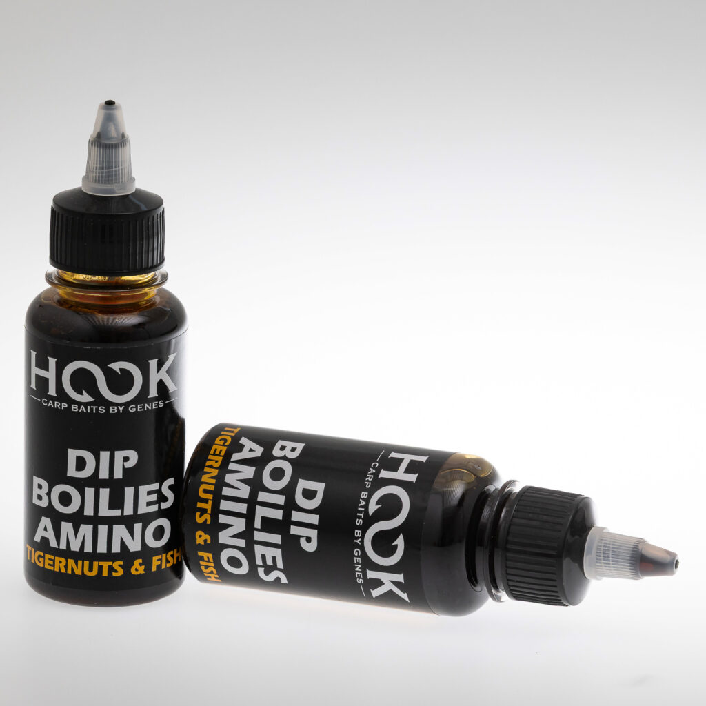 DIP Boilies AMINO 100ML – TIGERNUTS & FISH