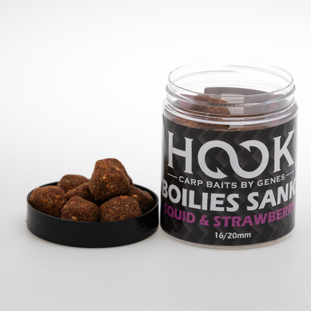 BOILIES SANKI GLASSATE – 250ML SQUID & STRAWBERRY