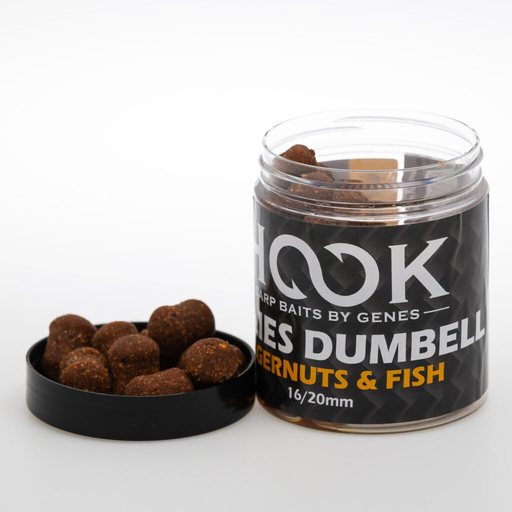 BOILIES DUMBELL – 250ML TIGERNUTS & FISH