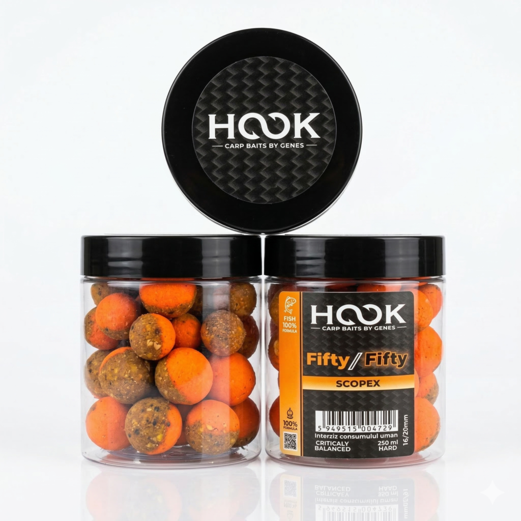 Boilies bilanciate Fifty-Fifty 16/20mm SCOPEX
